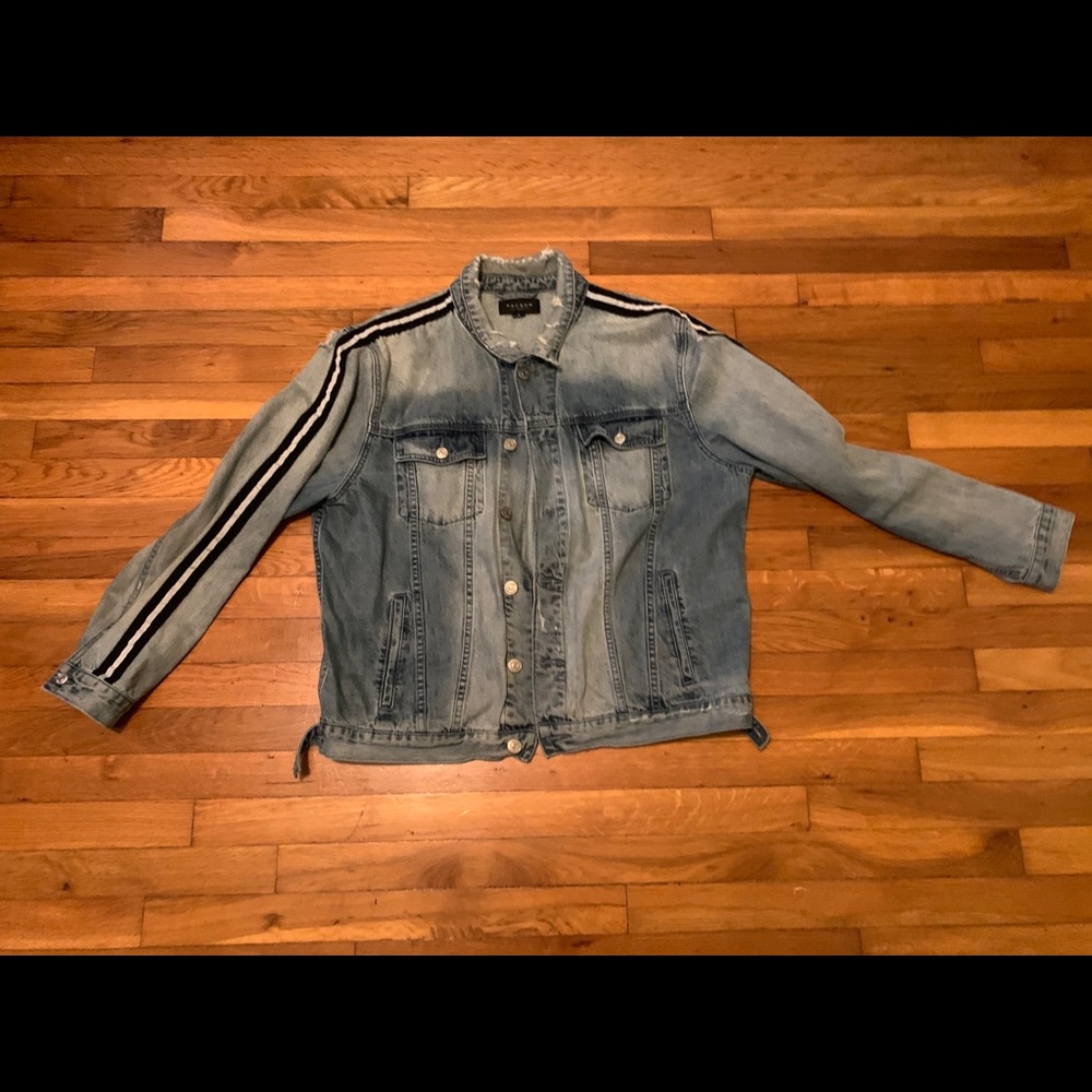 PacSun Ripped Denim Jacket